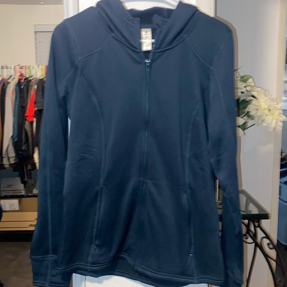 90 Degrees Teal Athletic Jacket w/ Thumb‎ Holes NWT - Picture 1 of 6
